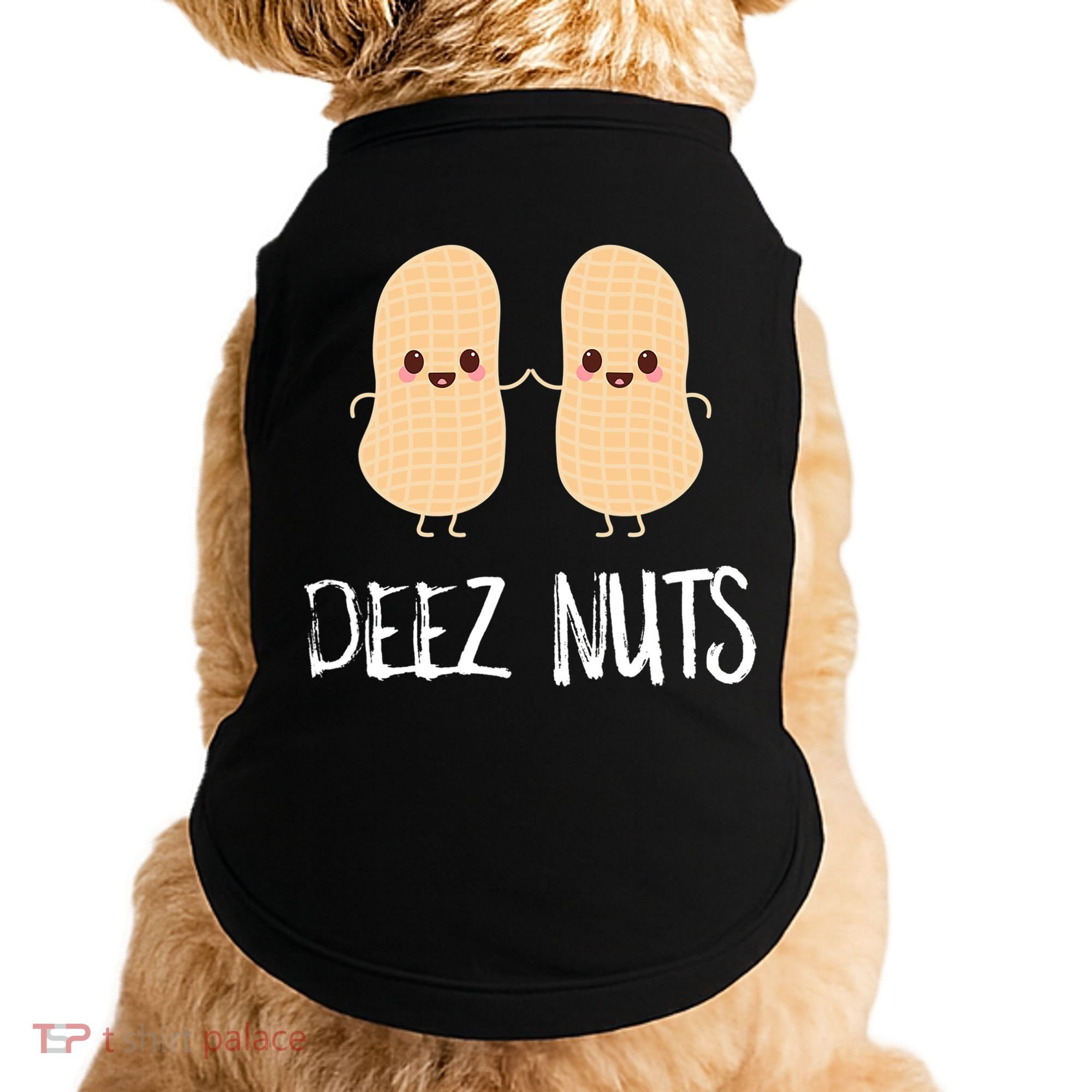 Peanut Food Funny Kawaii Cute Meme Deez Nuts Joke Gift Doggie Tank