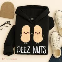 Peanut Food Funny Kawaii Cute Meme Deez Nuts Joke Gift Hoodie thumb 4