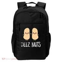 Peanut Food Funny Kawaii Cute Meme Deez Nuts Joke Gift Backpack thumb 0
