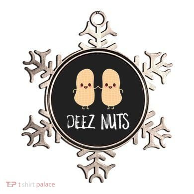 Peanut Food Funny Kawaii Cute Meme Deez Nuts Joke Gift Ornament