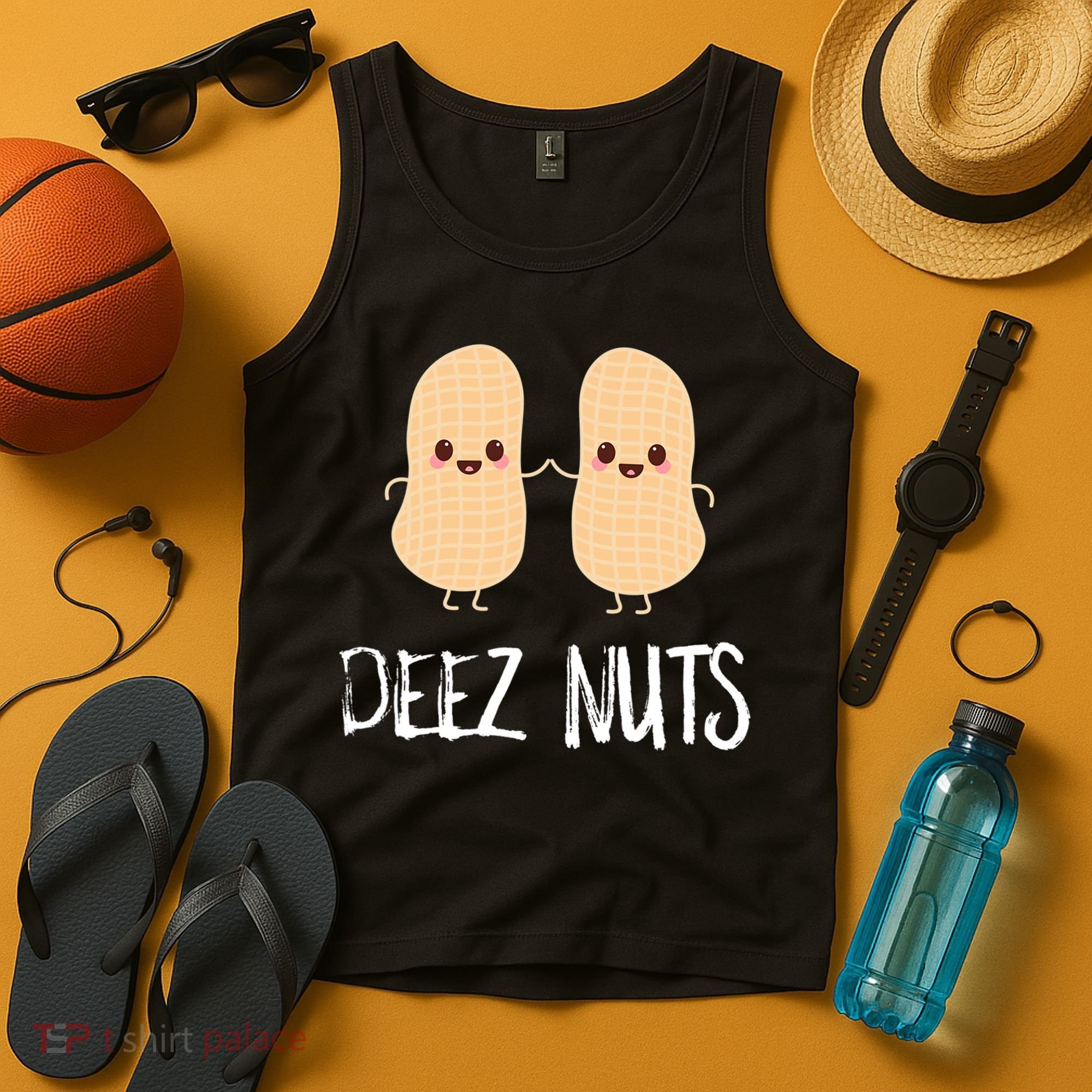 Peanut Food Funny Kawaii Cute Meme Deez Nuts Joke Gift Tank Top