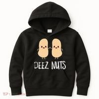 Peanut Food Funny Kawaii Cute Meme Deez Nuts Joke Gift Kids Hoodie thumb 0