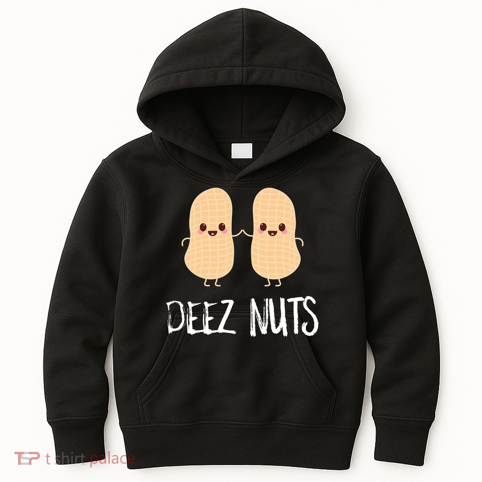Peanut Food Funny Kawaii Cute Meme Deez Nuts Joke Gift Kids Hoodie