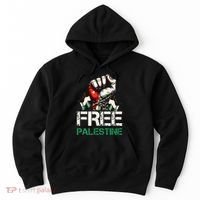 Palestine Flag Free Palestine Save Gaza Strip Hoodie thumb 0