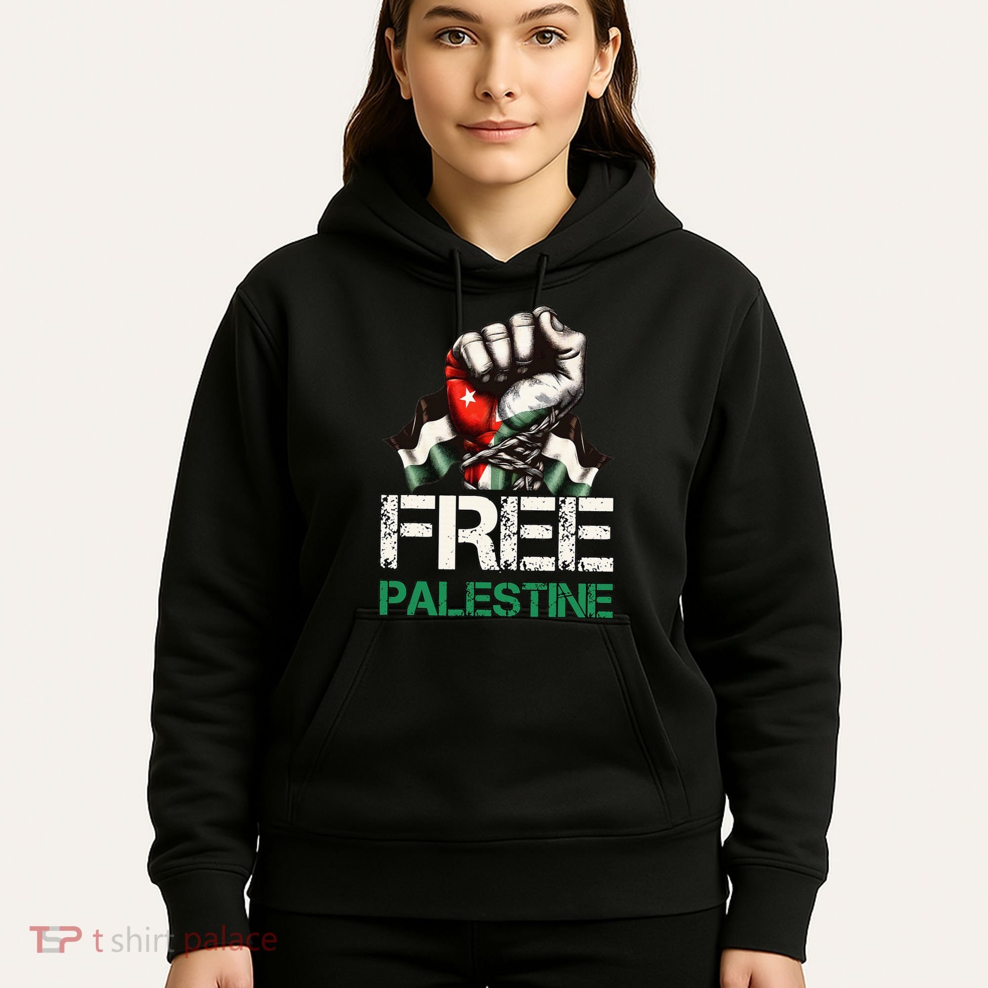 Palestine Flag Free Palestine Save Gaza Strip Hoodie