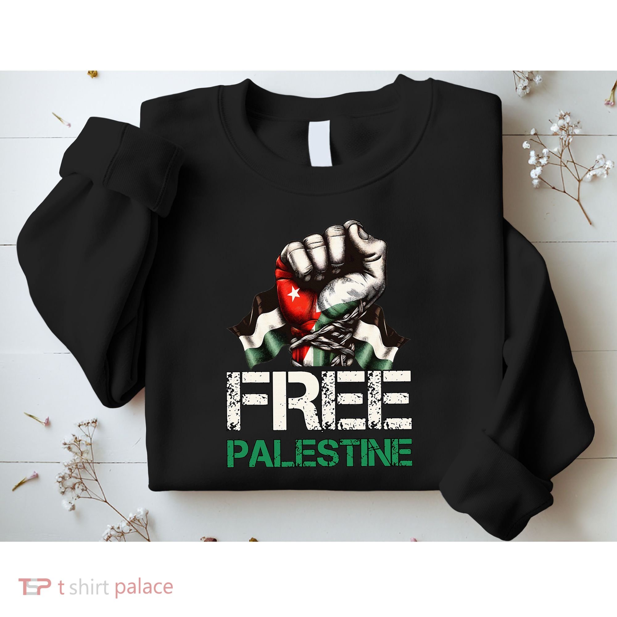 Palestine Flag Free Palestine Save Gaza Strip Sweatshirt