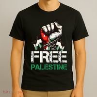 Palestine Flag Free Palestine Save Gaza Strip T-Shirt thumb 3