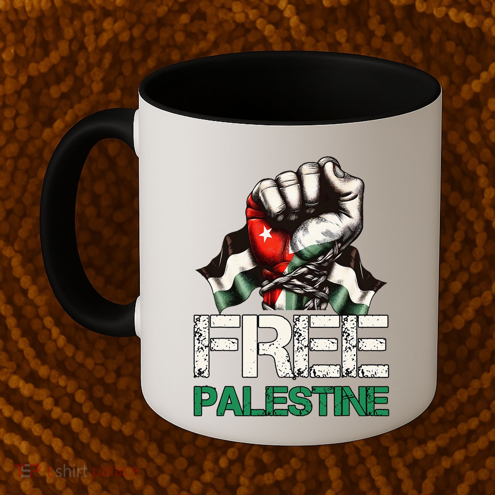 Palestine Flag Free Palestine Save Gaza Strip Coffee Mug