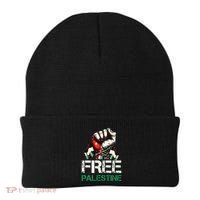 Palestine Flag Free Palestine Save Gaza Strip Beanie thumb 0