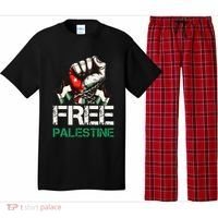 Palestine Flag Free Palestine Save Gaza Strip Pajama Set thumb 0