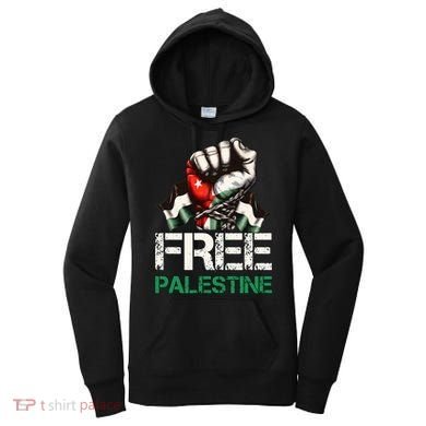 Palestine Flag Free Palestine Save Gaza Strip Women's Hoodie