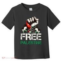 Palestine Flag Free Palestine Save Gaza Strip Toddler T-Shirt thumb 0