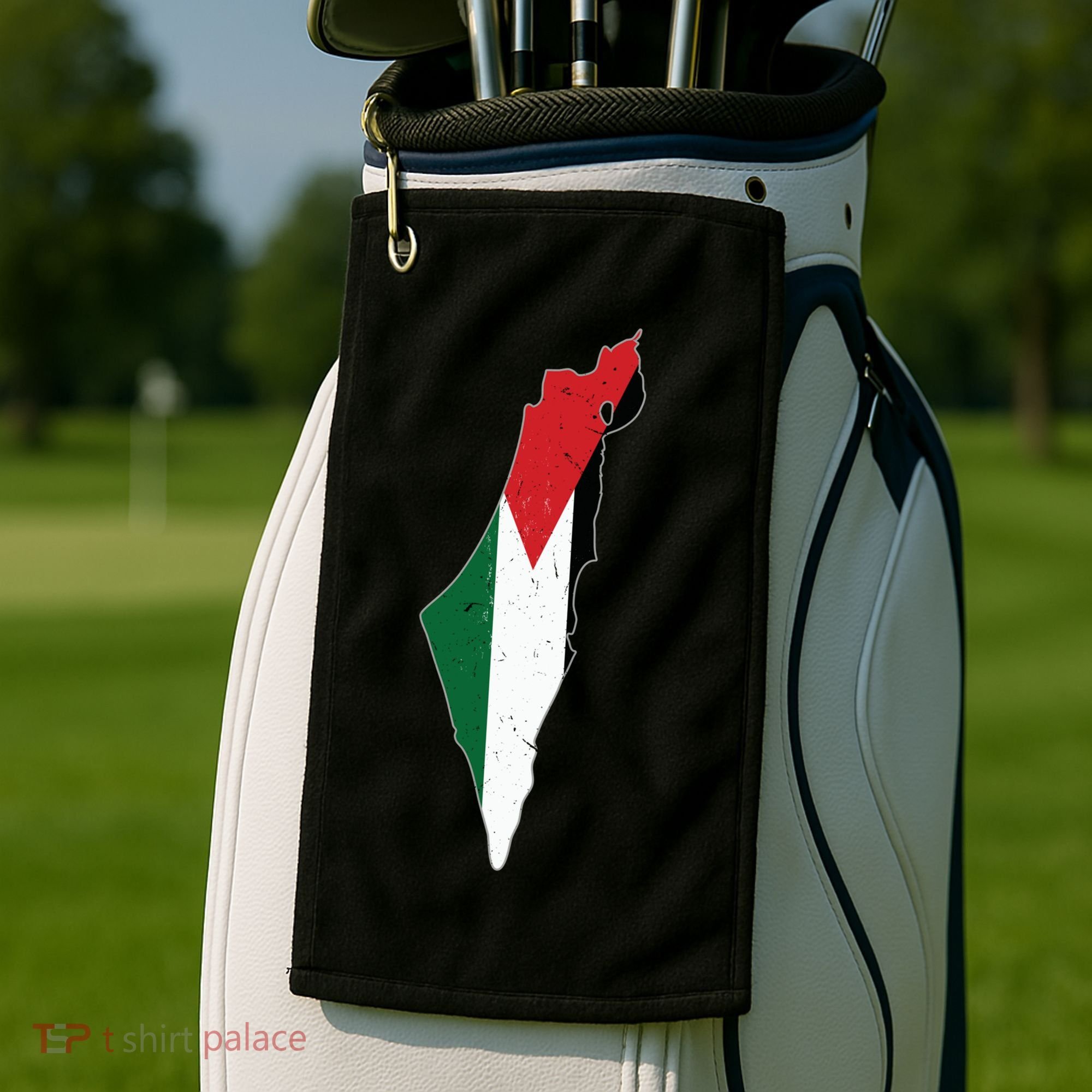 Palestine Flag Free Palestine Gift Golf Towel