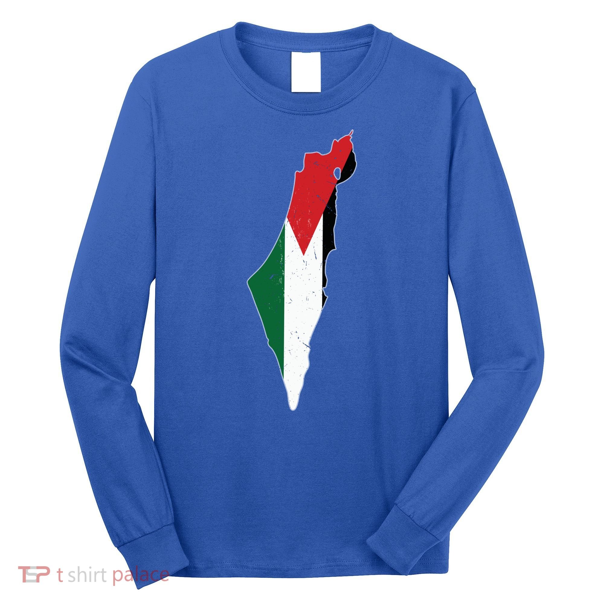 Palestine Flag Free Palestine Gift Long Sleeve Shirt