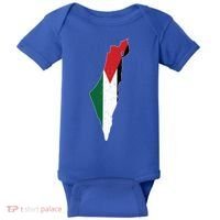 Palestine Flag Free Palestine Gift Baby Bodysuit thumb 0