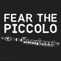 Piccolo Flute Fear The Piccolo Flutist Comfort Colors T-Shirt thumb 5