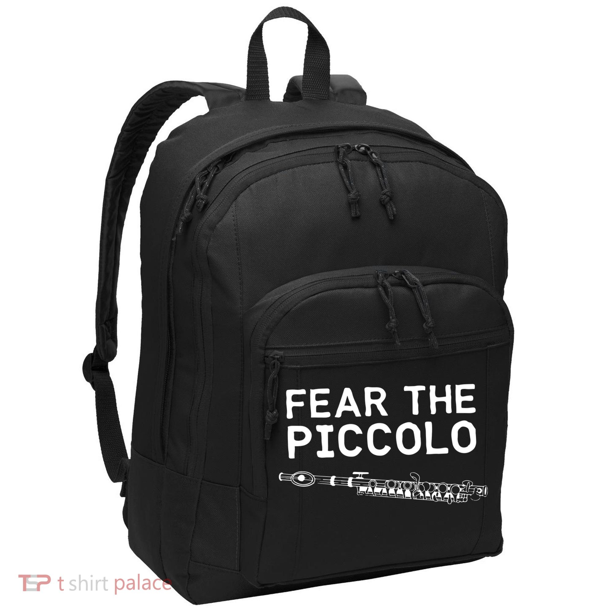 Piccolo Flute Fear The Piccolo Flutist Port Authority Basic Backpack