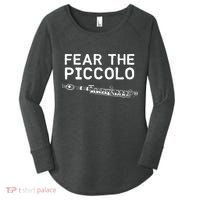 Piccolo Flute Fear The Piccolo Flutist Women's Perfect Tri Tunic Long Sleeve Shirt thumb 0