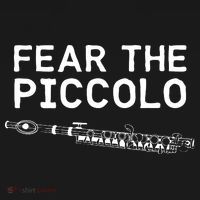 Piccolo Flute Fear The Piccolo Flutist Women's Hoodie thumb 2