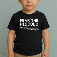 Piccolo Flute Fear The Piccolo Flutist Toddler T-Shirt thumb 2