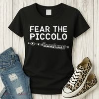 Piccolo Flute Fear The Piccolo Flutist Women's T-Shirt thumb 3