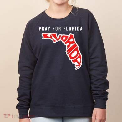 Pray For Florida Hurricane IAN Survivor Women's Sweatshirt