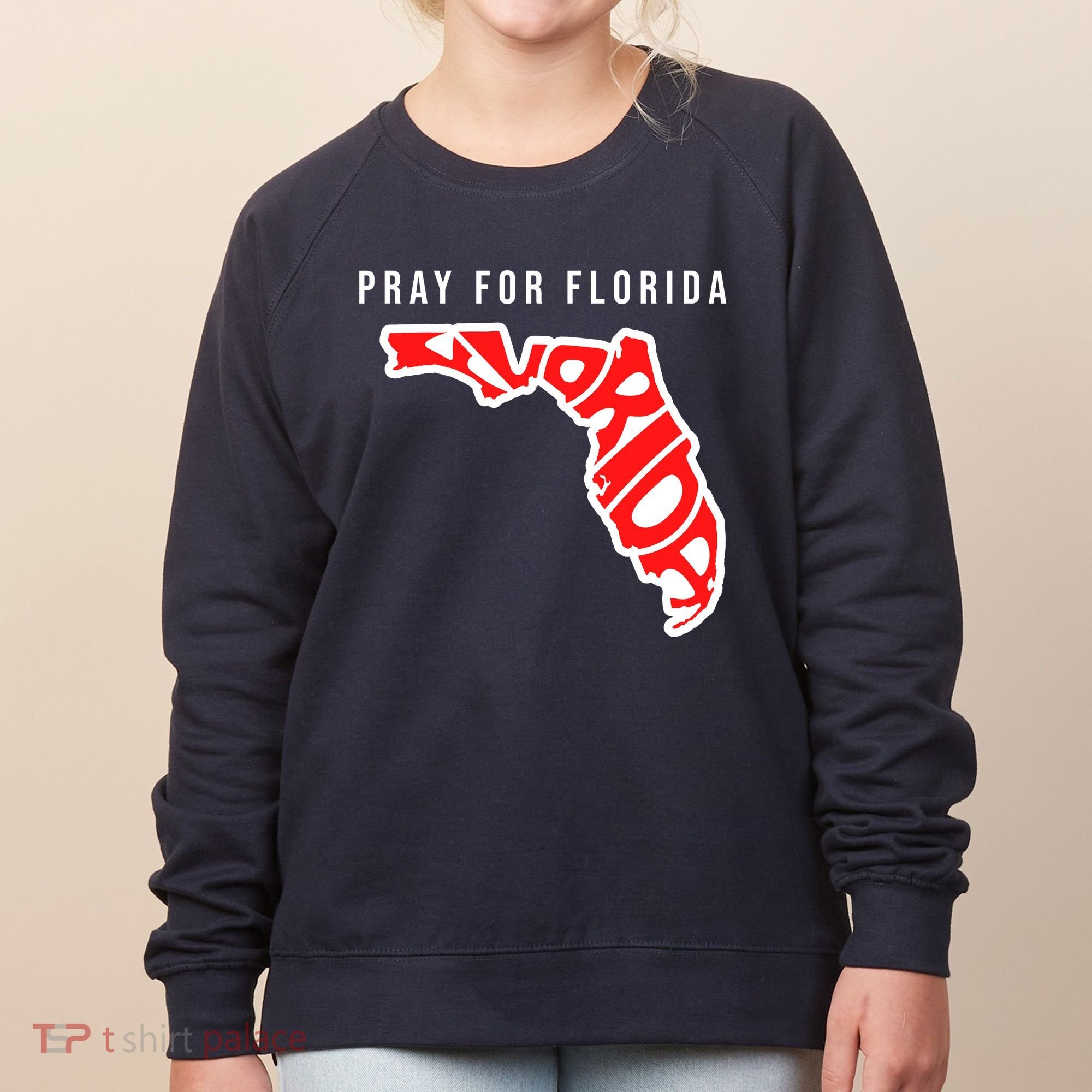 Pray For Florida Hurricane IAN Survivor Women's Sweatshirt