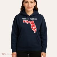 Pray For Florida Hurricane IAN Survivor Hoodie thumb 5