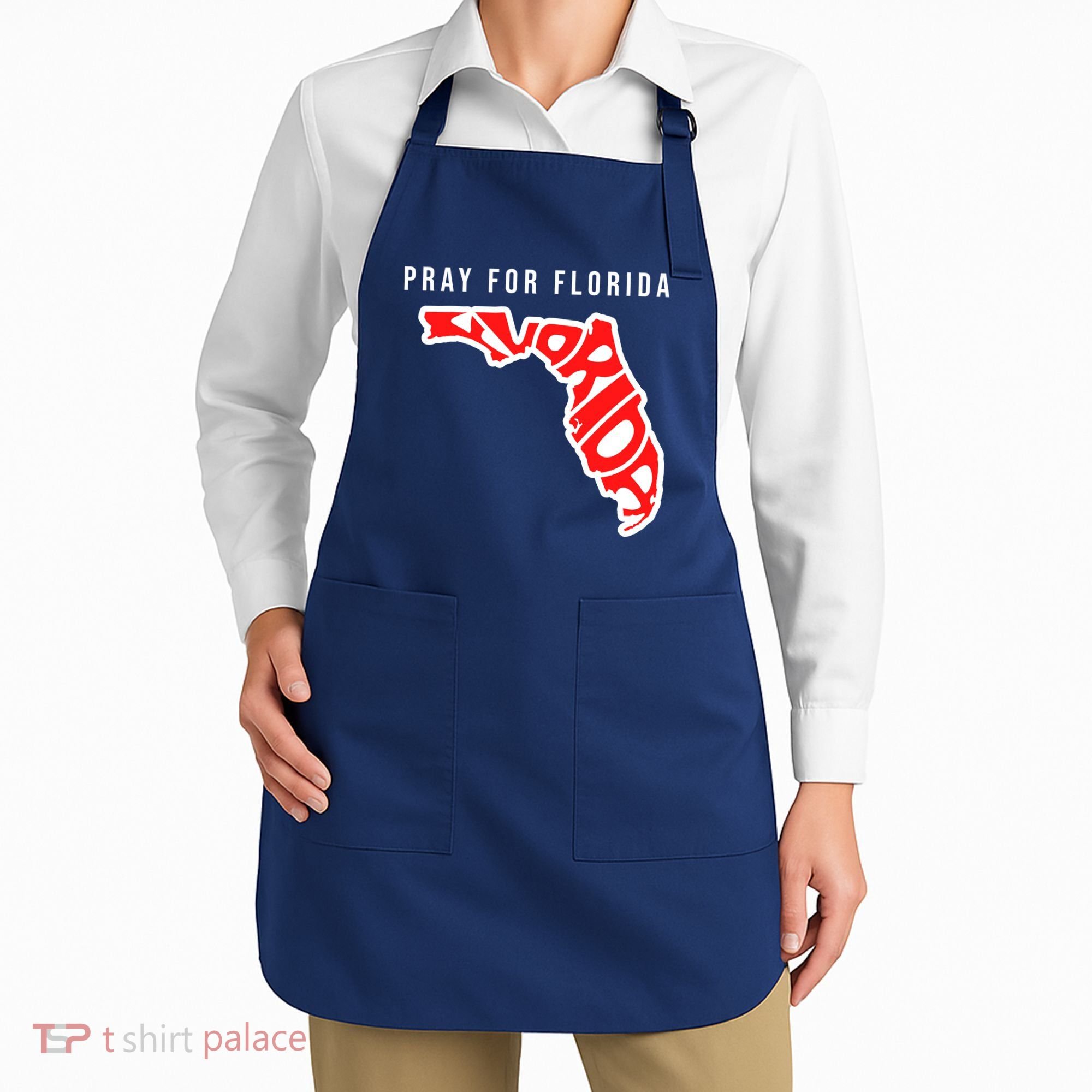 Pray For Florida Hurricane IAN Survivor Apron