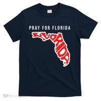 Pray For Florida Hurricane IAN Survivor T-Shirt thumb 0