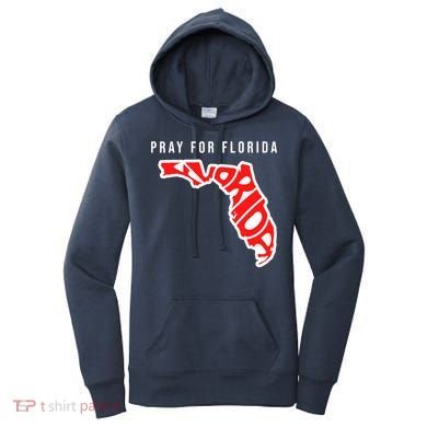 Pray For Florida Hurricane IAN Survivor Women's Hoodie