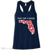 Pray For Florida Hurricane IAN Survivor Women's Tank Top thumb 0