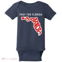 Pray For Florida Hurricane IAN Survivor Baby Bodysuit thumb 0