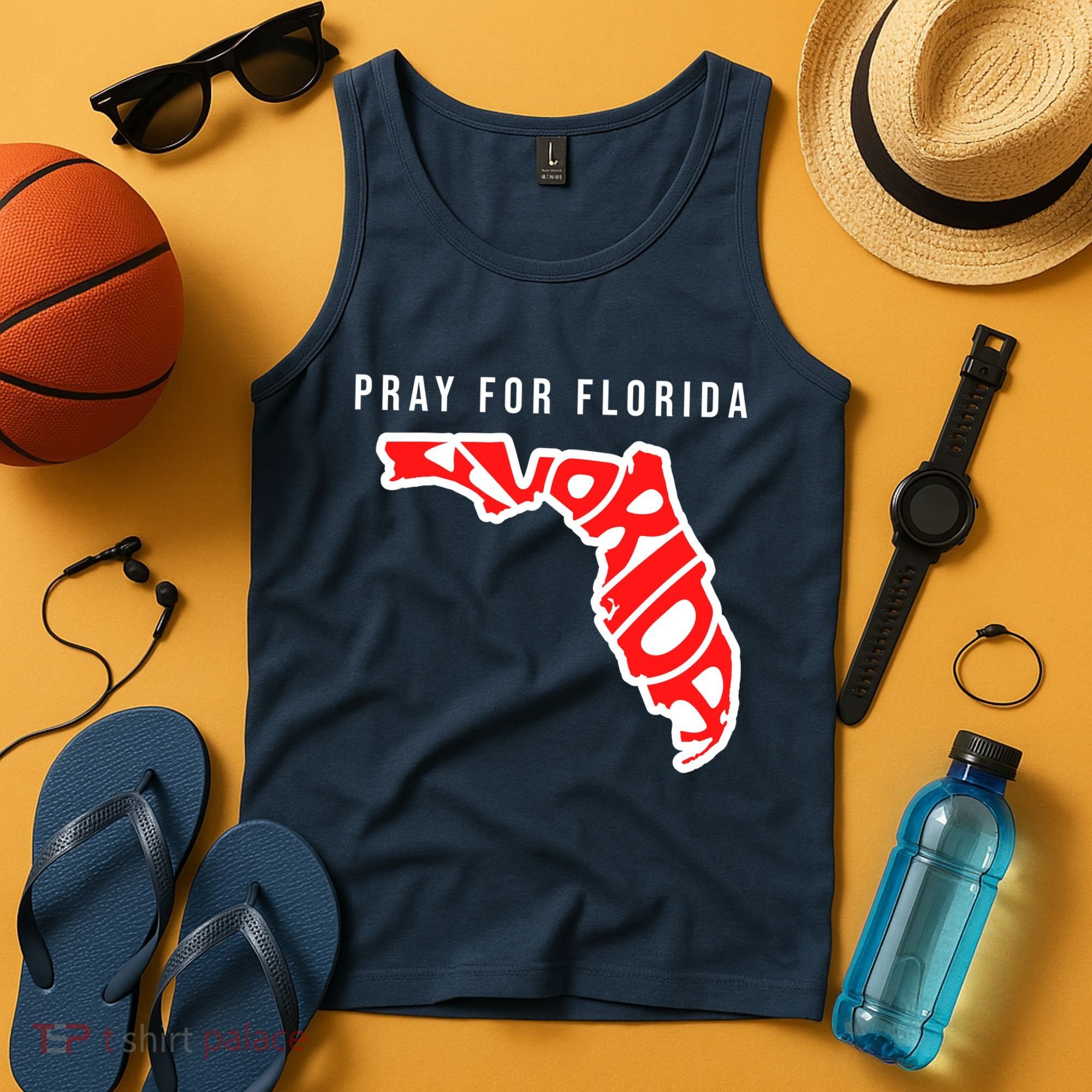 Pray For Florida Hurricane IAN Survivor Tank Top