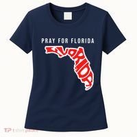 Pray For Florida Hurricane IAN Survivor Women's T-Shirt thumb 0