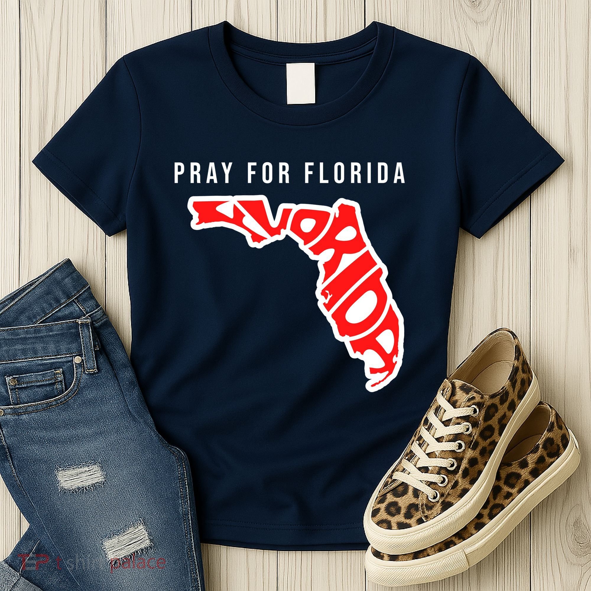 Pray For Florida Hurricane IAN Survivor Women's T-Shirt