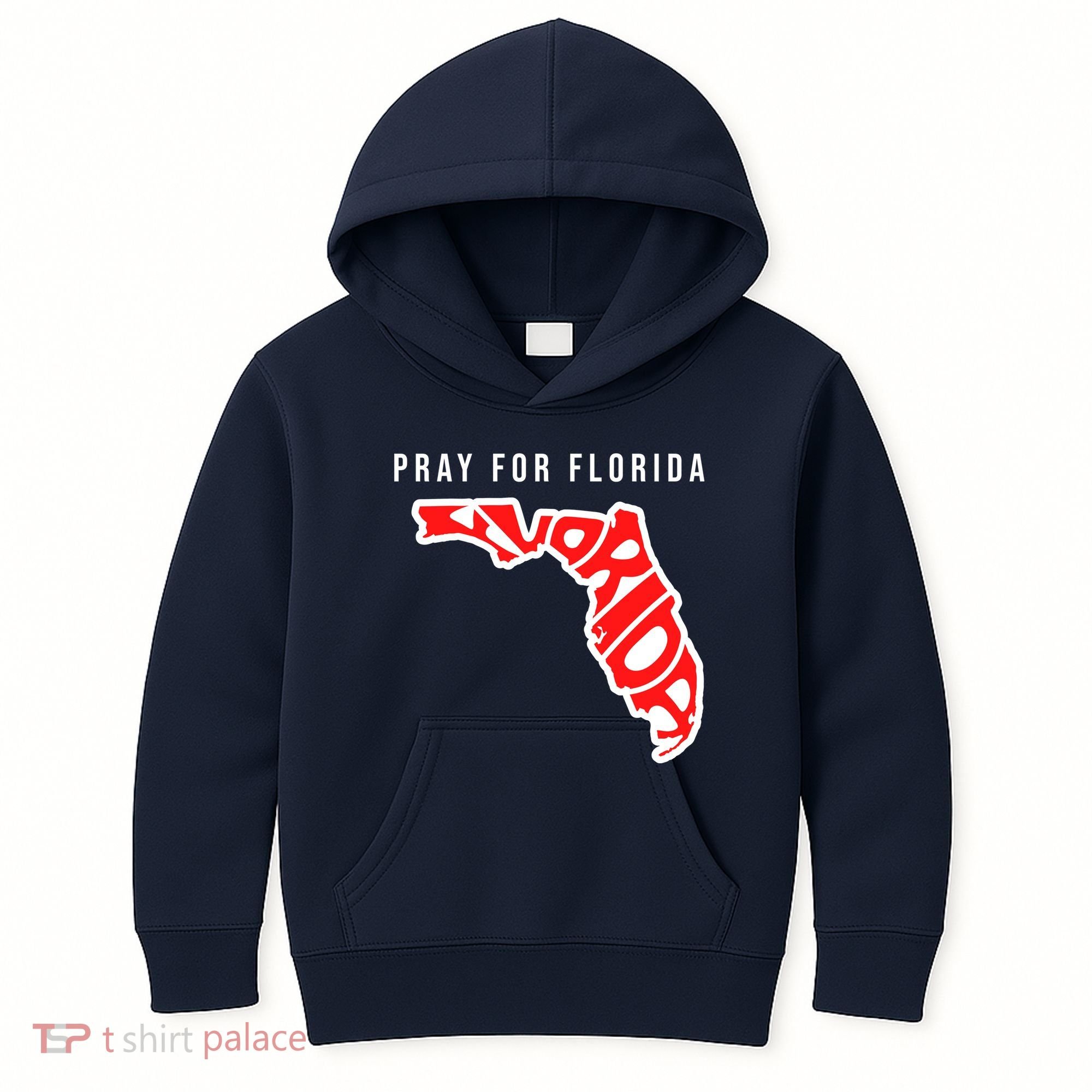 Pray For Florida Hurricane IAN Survivor Kids Hoodie