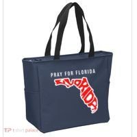 Pray For Florida Hurricane IAN Survivor Tote Bag thumb 2