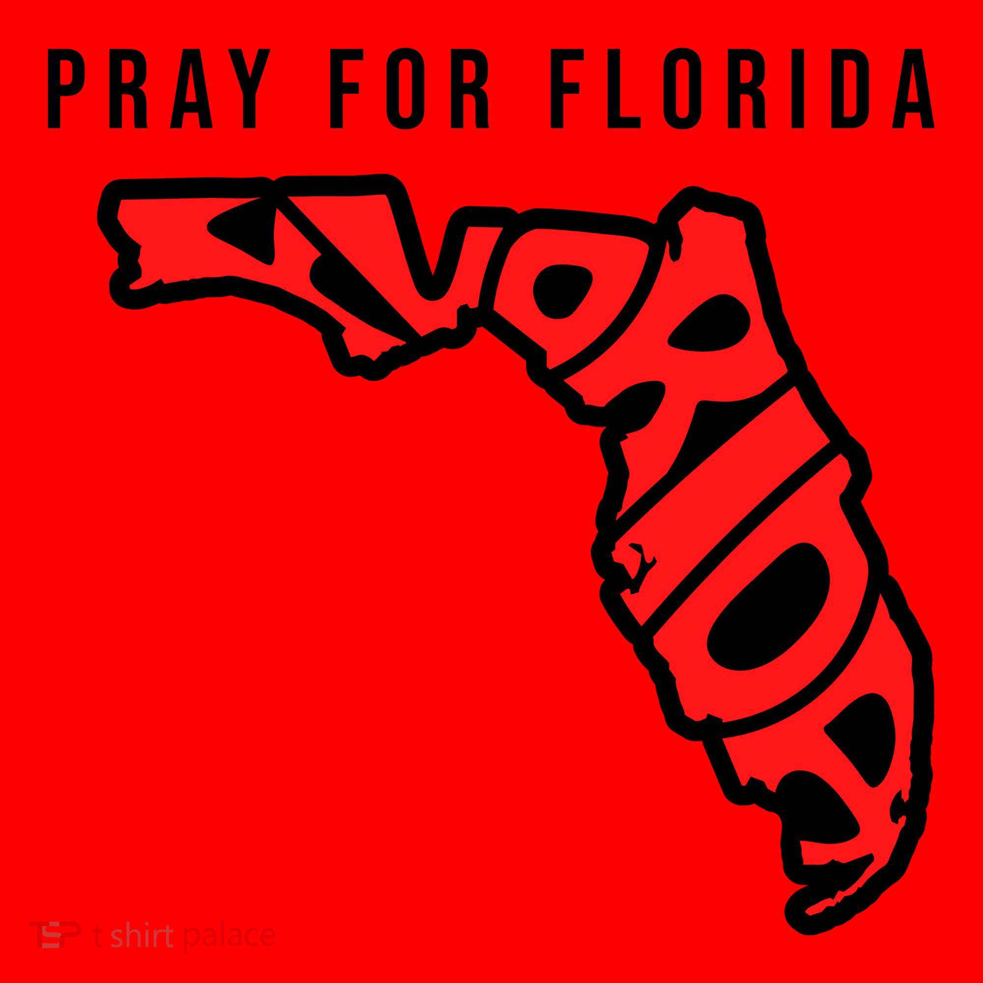 Pray For Florida Hurricane IAN Survivor Santa Hat
