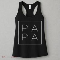 PAPA Funny Fathers Day Present For Dad, Papa, Grandpa, Dada TShirt Women's Tank Top thumb 3