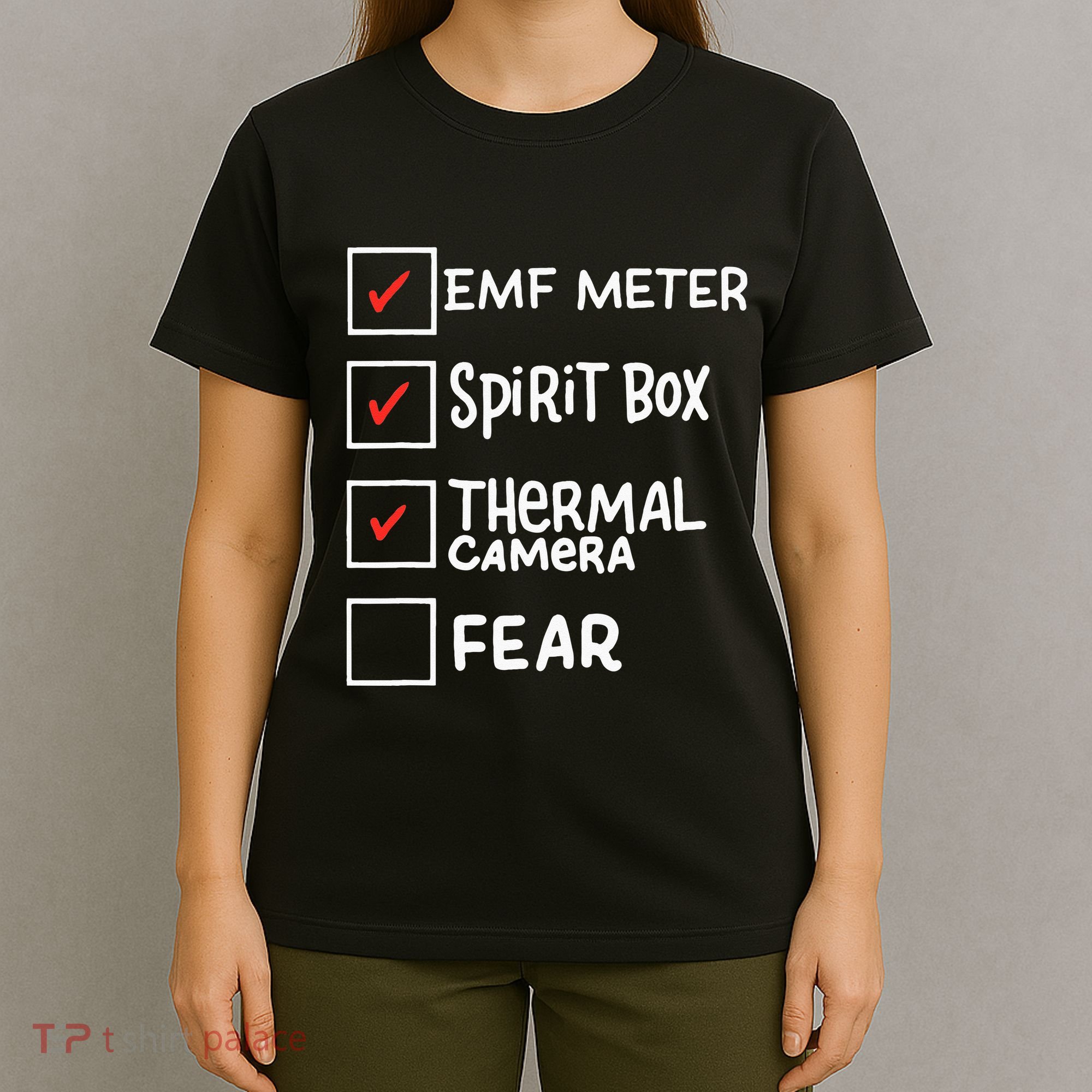 Phasmophobia Funny Ghost Hunter Paranormal Investigators T-Shirt