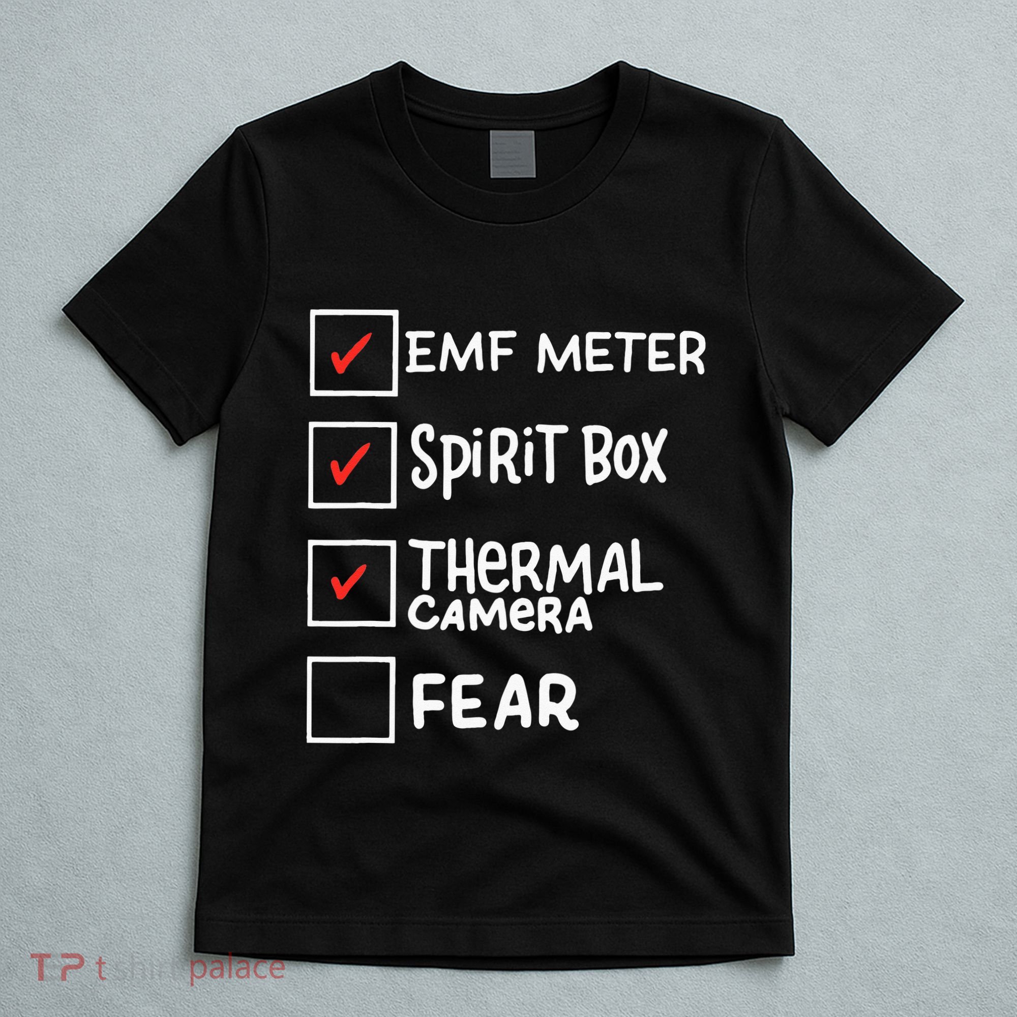 Phasmophobia Funny Ghost Hunter Paranormal Investigators T-Shirt