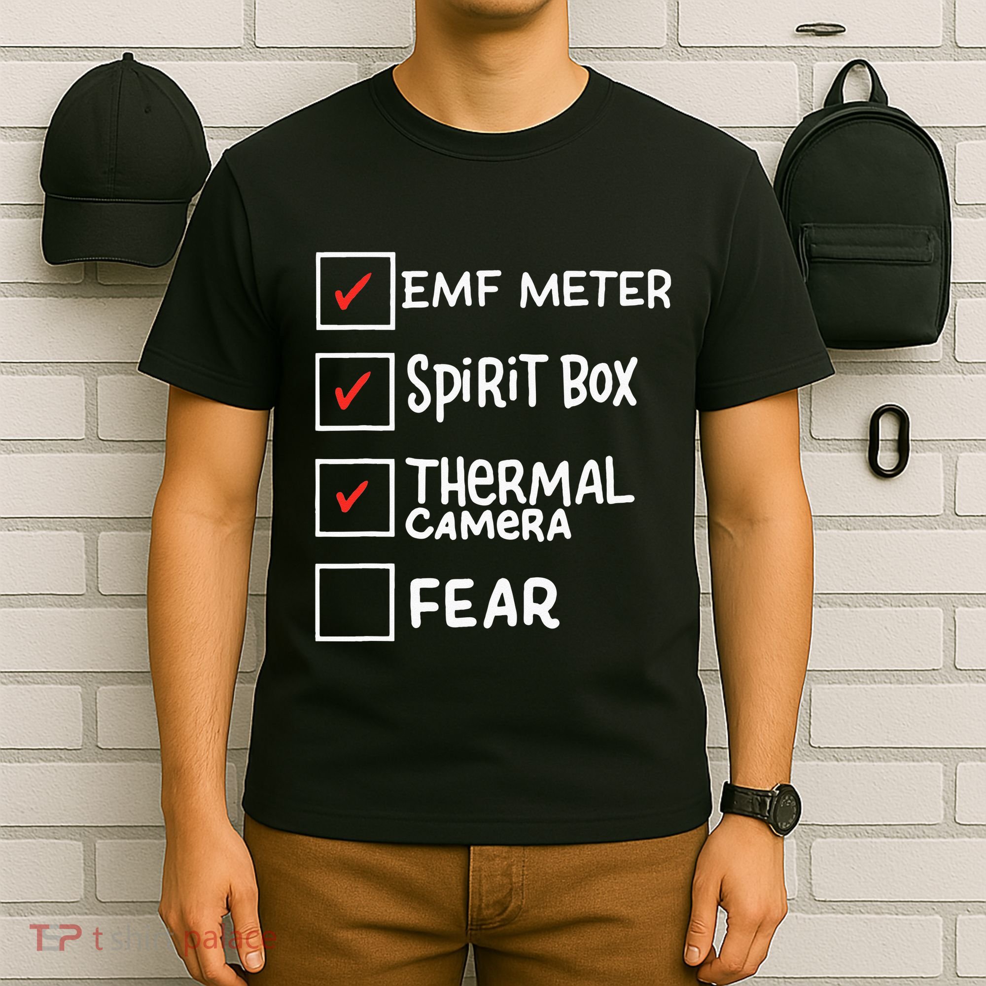 Phasmophobia Funny Ghost Hunter Paranormal Investigators T-Shirt