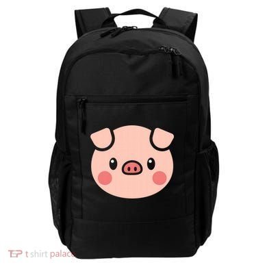 Pig Face Gift For Pig Lover Meaningful Gift Backpack