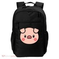 Pig Face Gift For Pig Lover Meaningful Gift Backpack thumb 0
