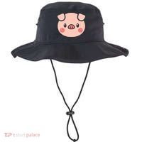 Pig Face Gift For Pig Lover Meaningful Gift Bucket Hat thumb 0
