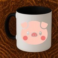 Pig Face Gift For Pig Lover Meaningful Gift Coffee Mug thumb 2
