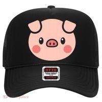 Pig Face Gift For Pig Lover Meaningful Gift Hat thumb 0