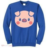 Pig Face Gift For Pig Lover Meaningful Gift Sweatshirt thumb 0