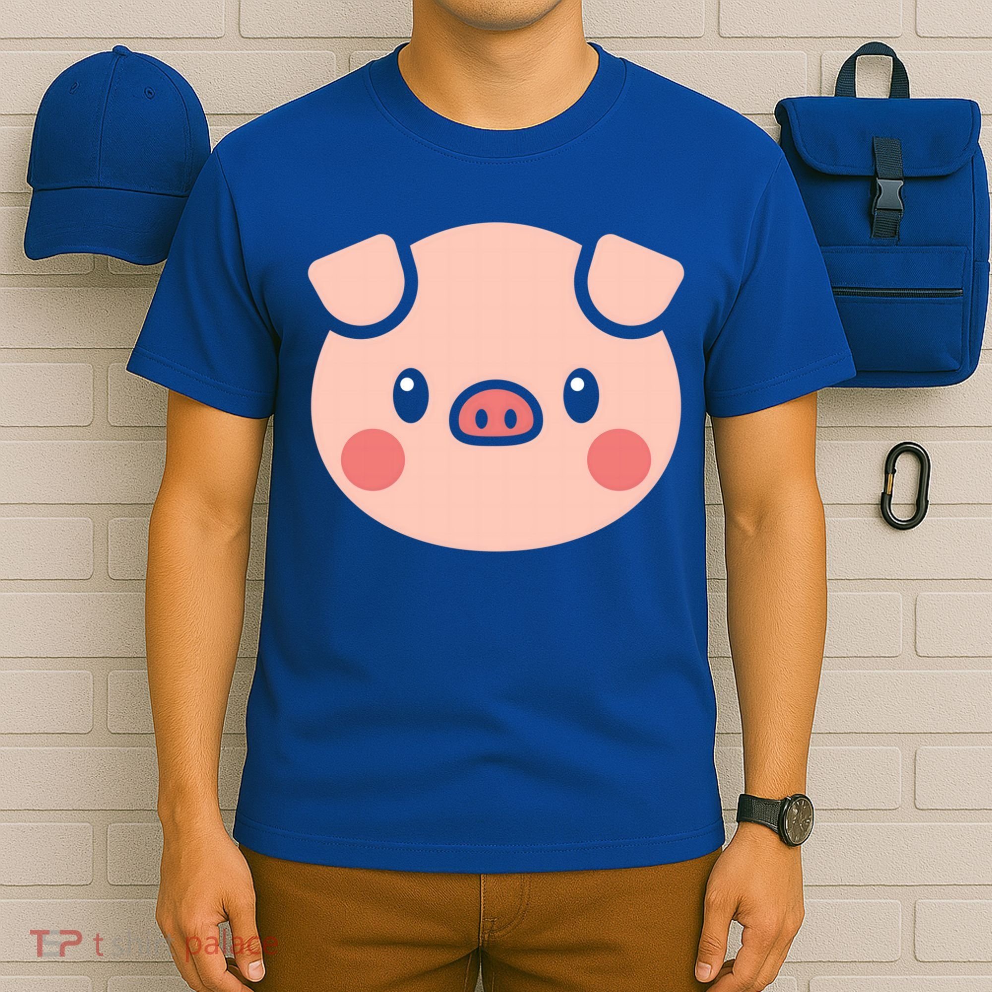 Pig Face Gift For Pig Lover Meaningful Gift T-Shirt